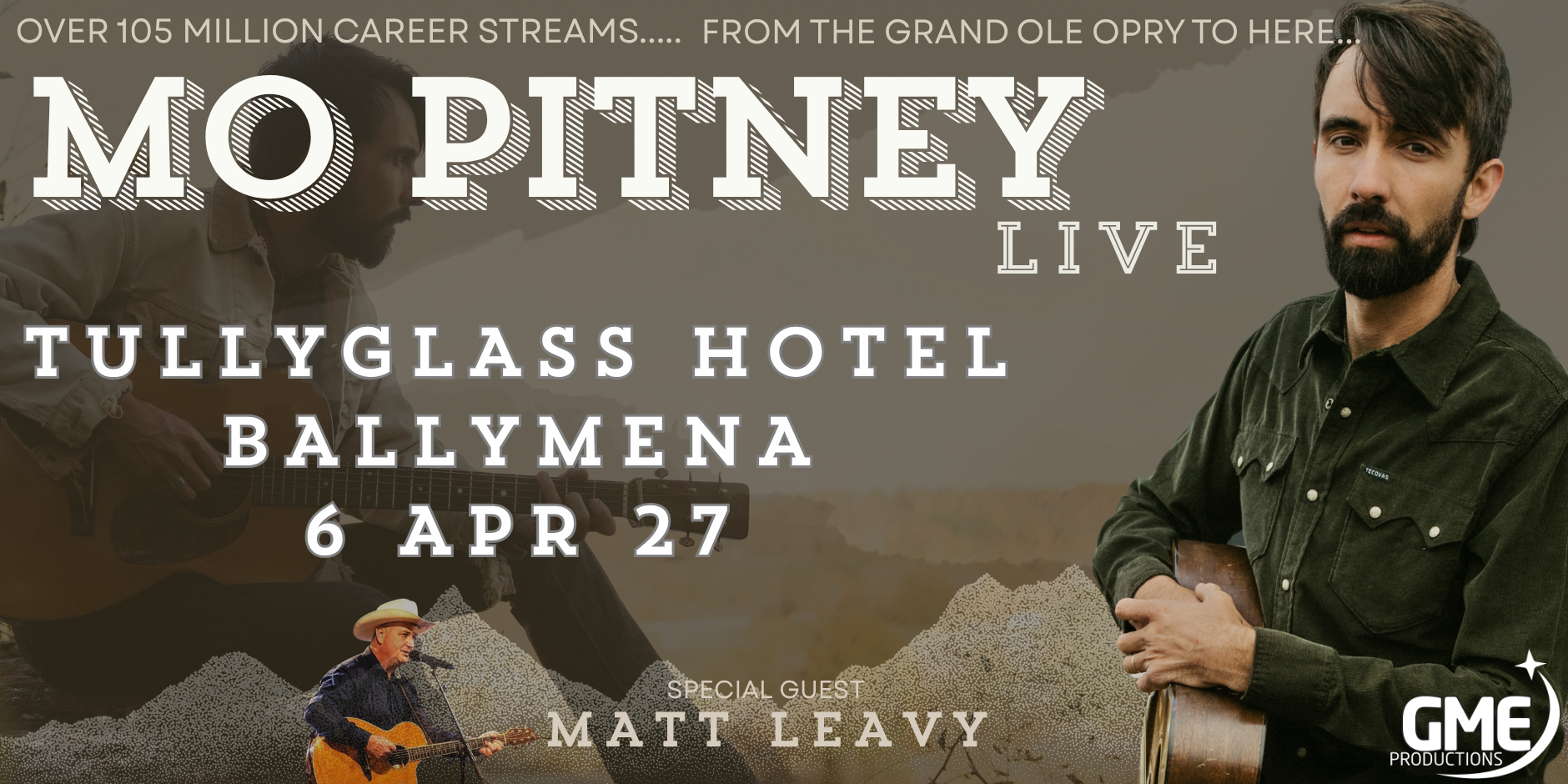 MO PITNEY LIVE! — BALLYMENA